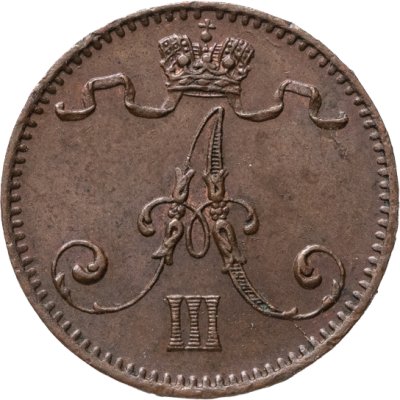 купить 1 пенни 1894, монета для Финляндии