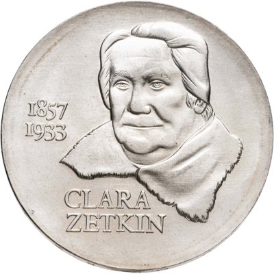 купить Германия, ГДР 20 марок (mark) 1982 "125 лет со дня рождения Клары Цеткин"