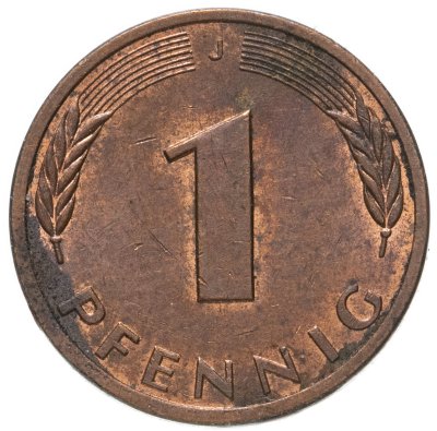 купить Германия (ФРГ) 1 пфенниг (pfennig) 1979
