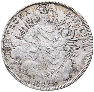 купить Германия, Бавария 1 талер 1756