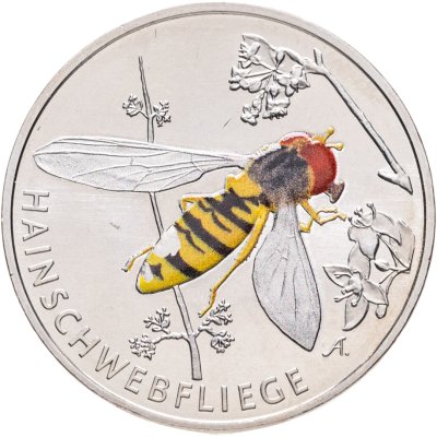 купить Германия 5 евро 2024 Царство насекомых - Муха-журчалка