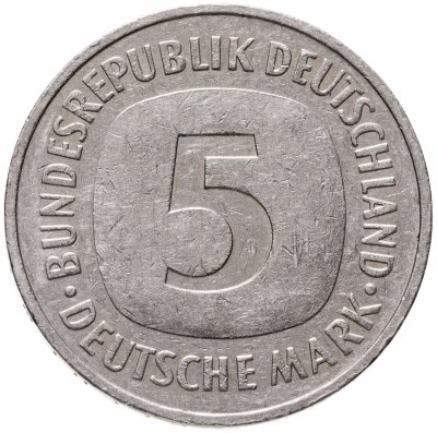 купить Германия 5 марок 1990 D знак монетного двора: "D" - Мюнхен