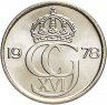 Купить Швеция 25 эре 1978