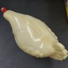 Купить Игрушка заводная "Белая курочка" в оригинальной коробке, пластик, металл, картон, СССР, 1967 г.