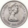 Купить Джерси 25 пенсов 1977 "25 лет правления Королевы Елизаветы II"