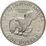 Купить США 1 доллар 1972 "Эйзенхауэр, серебряный доллар"