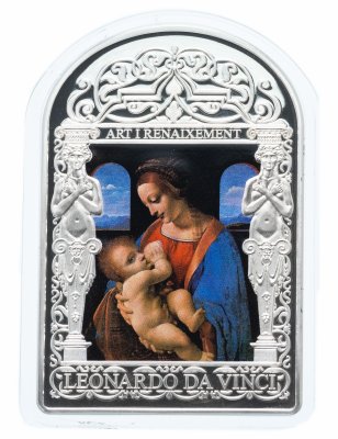 купить Андорра 15 динаров 2011 "Мадонны Ренессанса. Мадонна Лита. Да Винчи"