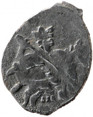 купить Копейка Шведская оккупация Новгорода, с именем Шуйского