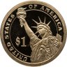 Купить США 1 доллар (dollar) 2009 S Proof "Закари Тейлор (12-й президент США)" знак монетного двора "S" - Сан-Франциско