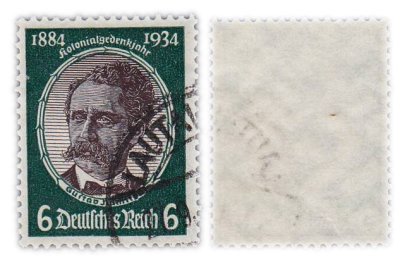 купить Германия, Третий Рейх 6 рейхспфеннигов 1934 Серия "Колониальные исследователи". 50-я годовщина основания "Общества за немецкую колонизацию"