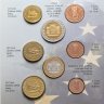 Купить Словакия 2004 набор из 8-ми псевдо евро монетовидных жетонов в буклете