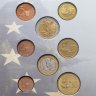 Купить Словакия 2004 набор из 8-ми псевдо евро монетовидных жетонов в буклете