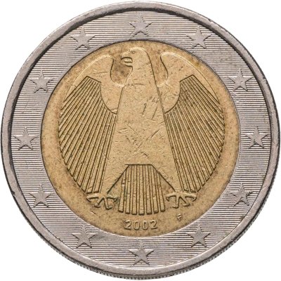 купить Германия 2 евро F 2002