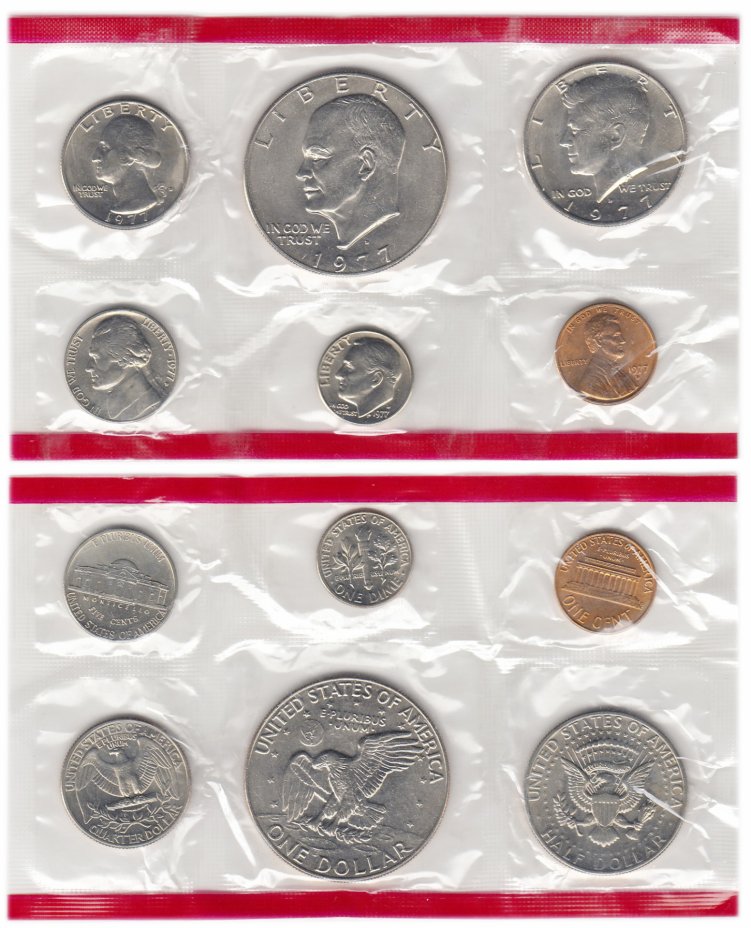 купить США годовой набор 1973-1978 случайная дата