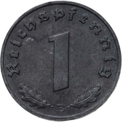 купить Германия (Третий рейх) 1 рейхспфенниг (reichspfennig) 1942 B