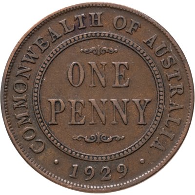 купить Австралия 1 пенни (penny) 1929
