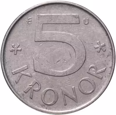 купить Швеция 5 крон 1983
