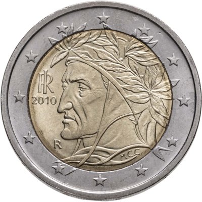 купить Италия 2 евро 2010