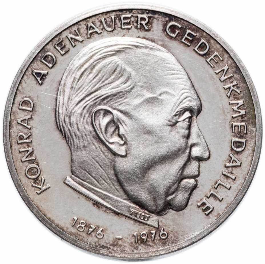 купить Германия медаль Конрад Аденауэр 1976