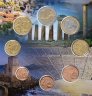 Купить Греция годовой набор евро 2016 (8 монет в буклете)