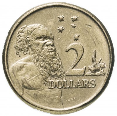 купить Австралия 2 доллара (dollars) 2005 пожилая королева