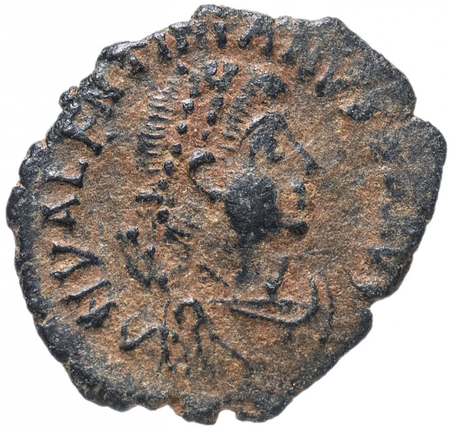 купить Римская империя, Валентиниан II, 375-392 годы, нуммий.