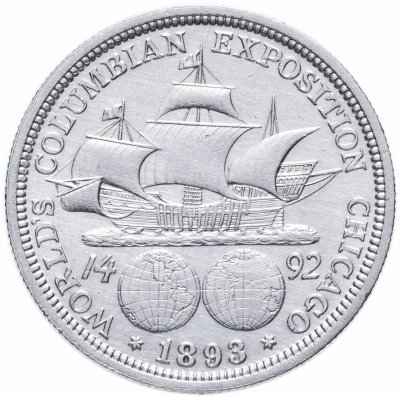 купить США 1/2 доллара (50 центов) 1893 "400-летие открытия Америки (Всемирная выставка)"