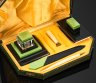 Купить Письменный набор в оригинальном футляре: чернильница, ручка перьевая, нож для вскрытия конвертов, промокашка, форма для сургучной печати, пластик, стекло, металл, Западная Европа, 1910-1940 гг.