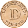 Купить США жетон монетного двора "D" - Денвер (наборный)
