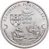 Купить Португалия 200 эскудо (escudos) 1998   "Путешествие Васко да Гамы в Индию 1498 года - Васко да Гама"