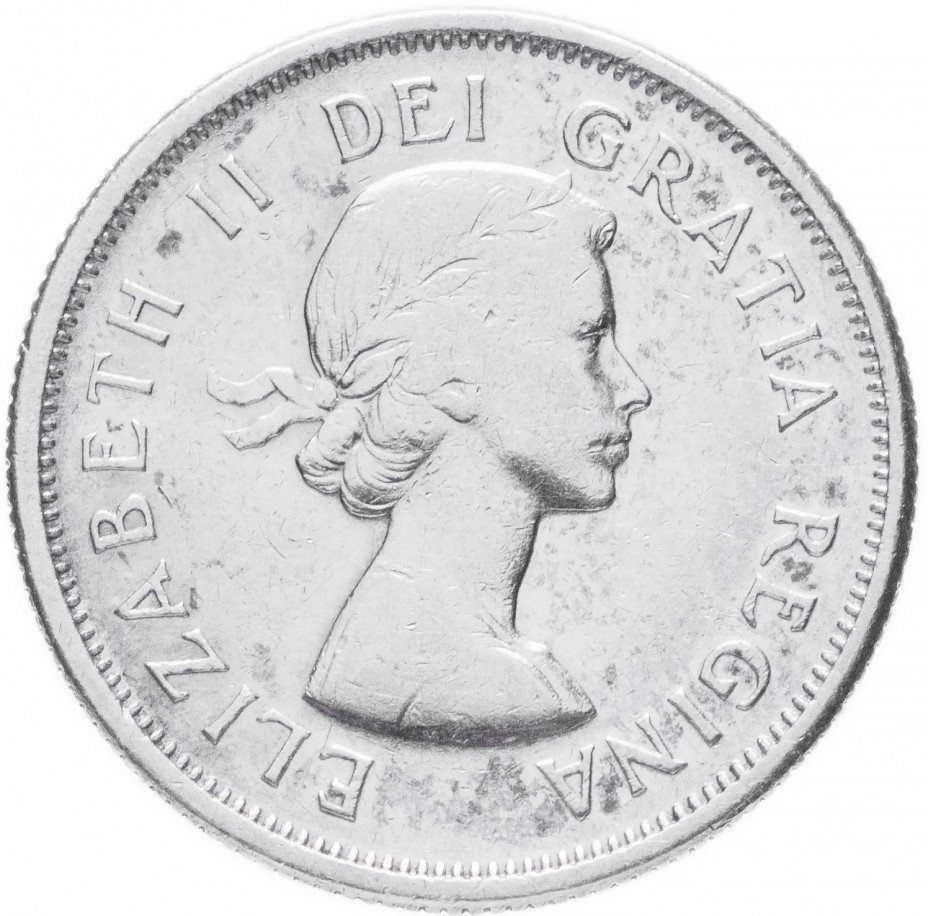 купить Канада 25 центов 1957