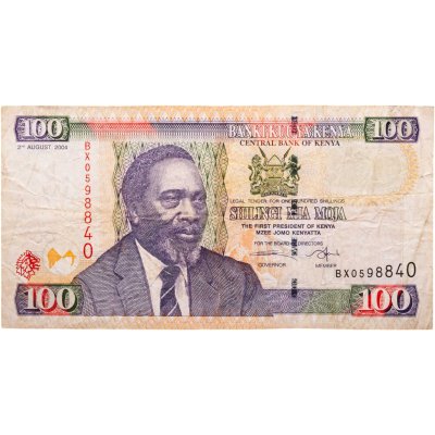 купить Кения 100 шиллингов 2004
