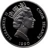 Купить Острова Кука 50 долларов 1990 "Вымирающие виды - Гризли"