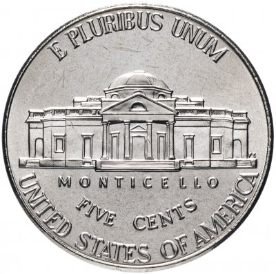 купить США 5 центов (cents) 2012 D Jefferson