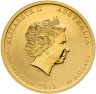 Купить Австралия 50 долларов 2013 UNC "Лунный календарь - год змеи. Лунар"