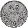 Купить Швеция 25 эре (ore) 1916
