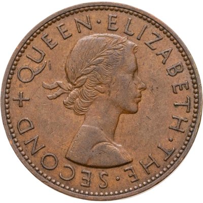 купить Новая Зеландия 1 пенни (penny) 1960