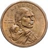 Купить США  1 доллар (dollar) 2010 P Коренные Американцы - Пояс Гайавата знак монетного двора: "P" - Филадельфия