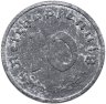 Купить Германия, послевоенная оккупация 10 рейхспфеннигов (reichspfennig) 1947, знак монетного двора: "F" - Штутгарт