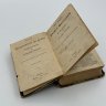 Купить Книга "Nouveau dictionnaire de poche francais-allemand et allemand- francais" ("Новый карманный словарь французско-немецкий и немецко-французский"), Otto Holtze, бумага, печать, картон, кожа, Германия, 1886 г.