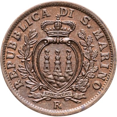 купить Сан-Марино 5 чентезимо (centesimi) 1935