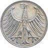 Купить Германия 5 марок, 1961 Отметка монетного двора: "J" - Гамбург