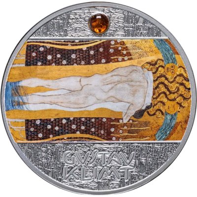 купить Камерун 500 франков 2021 "Климт - Бетховенский фриз" в футляре, с сертификатом