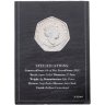 Купить Остров Мэн 50 пенсов 2021 В память о Принце Филиппе /Бюст 1960 года в буклете
