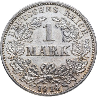 купить Германия (Германская империя) 1 марка 1914 "G"