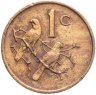 Купить ЮАР 1 цент (cent) 1969  Надпись на языке африкаанс - "SUID-AFRIKA"