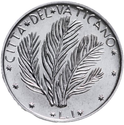 купить Ватикан 1 лира 1974