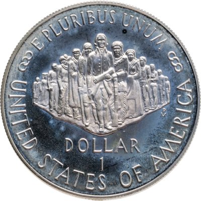 купить США 1 доллар 1987 год "200 лет конституции"