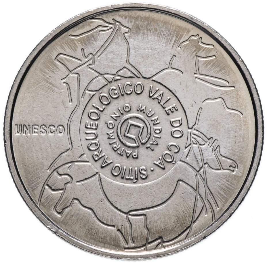 купить Португалия 2,5 евро (euro) 2010 "ЮНЕСКО - Археологический парк долины Коа"