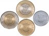 Купить Индия набор монет 2020- 2021 (4 штуки) новый дизайн